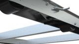 Vestil Aluminum Pallet Dolly With Tilt and Floor Lock - 48 In. x 48 In. 4,000 lb - Silver