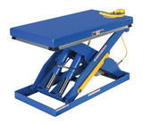 Vestil Steel Electric Hydraulic Lift Table - 24 In. x 48 In. 4000 lb - Blue