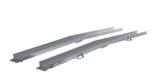 Vestil Aluminum Foldaway Wheelchair Ramp - 120 In. Length With 4 In. Lip 550 lb - Silver