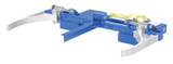 Vestil Steel Adjustable Double Drum Gripper - 35 In. x 45 In. x 7-1/2 In. 1500 lb - Blue