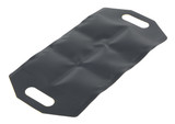 Vestil Vinyl Dock Draft Mats - 18 In. Usable Length Black / - Yellow
