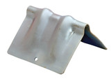 Vestil Steel Edge Guard - 20 Pack 4-13/16 In. x 4-13/16 In x 6 In. - Silver