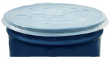 Vestil Polyethylene Drum Cover Open Head - 55 Gallon - Clear