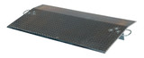 Vestil Aluminum Economizer Dock Plate - 60 In. x 30 In. 1/2 In. Plate Thickness 7800 lb - Silver
