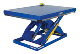 Vestil Steel Electric Hydraulic Lift Table - 43 In. Height 2000 lb - Blue