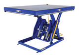 Vestil Steel Electric Hydraulic Lift Table - 36 In. x 84 In. 4000 lb - Blue
