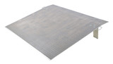 Vestil Aluminum Economizer Dock Plate Usable - 72 In. x 60 In. 3/8 In. Plate Thickness 2500 lb