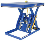 Vestil Steel Electric Hydraulic Lift Table - 40 In. x 48 In. 4000 lb - Blue