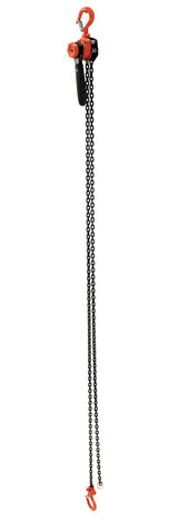 Vestil Steel Mighty Mini Lever Hoist - 10 Ft. Chain Length 500 lb - Orange