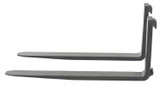 Vestil Forged Steel Forks with Carriage Pin - 48 In. x 1-3/4 In. 5,000 lb - Black