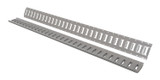 Vestil Steel E-Track - 5 Ft. Length 4 Pack - Gray