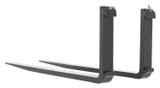 Vestil Forged Steel Forks with Carriage Pin - 60 In. x 1-3/4 In. 5,000 lb - Black