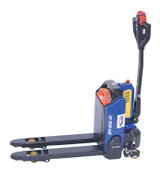 Vestil Steel Fully Powered Electric Pallet Truck - 15 In. x 32 In. 3,300 lb Blue / - Black