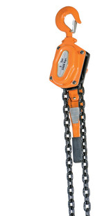 Vestil Steel Economy Lever Hoist - 20 Ft. Chain Length 6000 lb - Orange