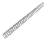 Vestil Steel Zinc Plated E-Track - 5 Ft. Length 1 Pack - Gray