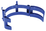 Vestil Steel Saddle Drum Adapter Carrier/Rotator For - 30 Gallon Drums - Blue
