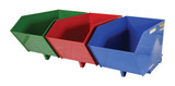 Vestil Steel Triple Bin Recycling Hopper - 2000 lb