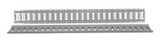 Vestil Steel E-Track - 4 Ft. Length 4 Pack - Gray