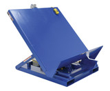 Vestil Steel Sliding Tilt Table - 48 In. x 48 In. 4000 lb - Blue