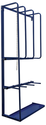 Vestil Steel Expandable Vertical Bar Rack - 106 In. Height Extension - Blue