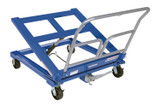 Vestil Steel Economy Transporter and Tilter - 2500 lb - Blue