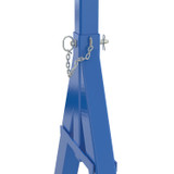 Vestil Steel Fixed Gantry Crane with Phenolic Casters - 15 Ft. 6000 lb - Blue