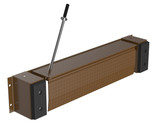 Vestil Steel Mechanical Edge-O-Dock Leveler - 66 In. Ramp Width 20,000 lb - Brown