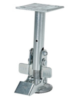 Vestil Steel Floor Lock - 9-1/2 to 8-3/4 In. Height - Silver