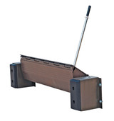 Vestil Steel Mechanical Edge-O-Dock Leveler - 72 In. Ramp Width 20,000 lb - Brown