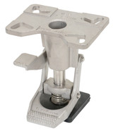 Vestil Stainless Steel Adjustable Floor Lock - 8-1/4 to 11-1/2 In. Height - Silver