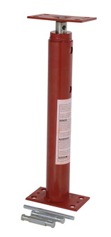 Vestil Basement Floor Jack - 36 In. Maximum Height 6,863 lb - Red
