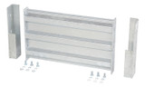 Vestil Galvanized Steel 3 Ribbed Drop In Style Guard Rail - 24 In. Length - Gray