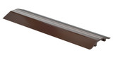 Vestil Aluminum Extruded Hose and Cable Crossover - 24 In. Length - Brown