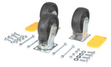 Vestil Glass-Filled Nylon Caster Kit - 6 In. x 2 In. 8,000 lb - Black