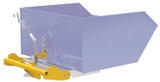 Vestil Steel Bump and Dump Retro-Fit Kit H-Style Hoppers - Yellow
