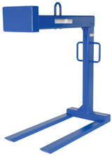 Vestil Steel Pallet Lifter - 48 In. Fork 4000 lb - Blue