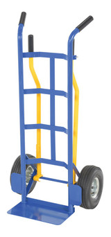 Vestil Steel Stair Hand Truck - 17-1/2 In. x 21 In. x 44-1/2 In. 500 lb - Blue