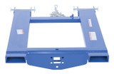 Vestil Steel Fork Truck Hook Base - 38 In. Length 4,000 lb - Blue