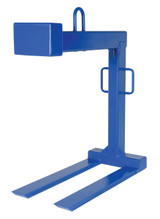 Vestil Steel Pallet Lifter - 48 In. Fork 6000 lb - Blue