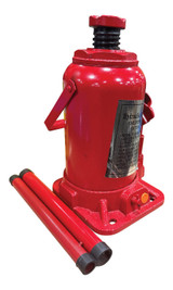 Vestil Steel Hydraulic Bottle Jack - 6-1/32 In. x 9-7/16 In. x 29-19/32 In. 40,000 lb - Red