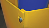 Vestil Steel Hexagonal Column Guard - 48 In. Height - Yellow