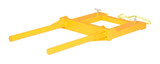 Vestil Steel Horizontal Drum Positioned - 650 lb - Yellow