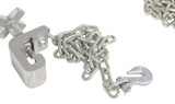 Vestil Steel Curb Lifting Chains - 42 In. Length For Aluminum Dock Boards - Silver