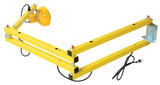 Vestil Steel Incandescent Triple Arm Load Light - 90 In. Length - Yellow