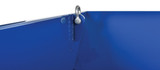 Vestil Factory Installed Welded Steel Lifting Lugs - 3 In. x 6 In. x 8 In. Quantity 4 For D Style, H Style and R-Style Hoppers - Blue