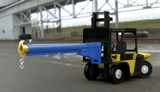 Vestil Steel Carriage Mount Lift Master Boom Class II - 6,000 lb - Blue and Yellow