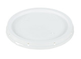 Vestil High Density Polyethylene - 2 Gallon Tear Tab Lid - White