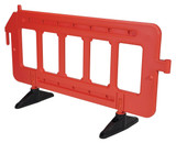 Vestil High Density Polyethylene Barrier - 23 In. x 79 In. x 40 In. - Orange