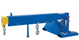 Vestil Steel Orbit Telescoping Lift Boom - 36 In. Fork Pocket Center 8,000 lb - Blue