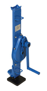 Vestil Mechanical Machinery Jack - 12-3/8 In. x 14-5/16 In. x 42-15/16 In. 6000 lb - Blue
